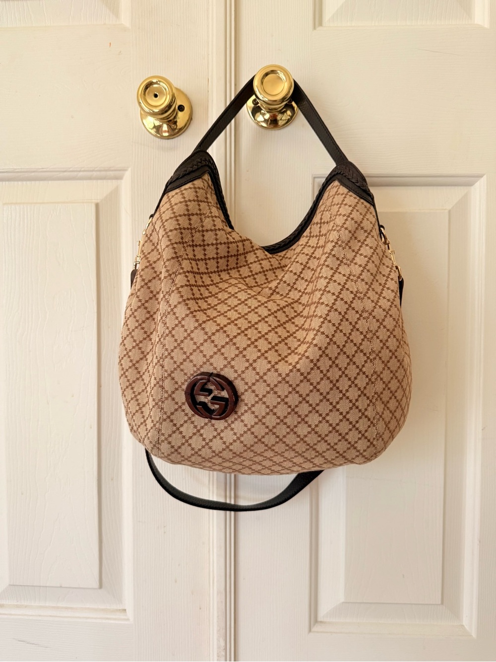 Gucci Diamanté Hobo bag